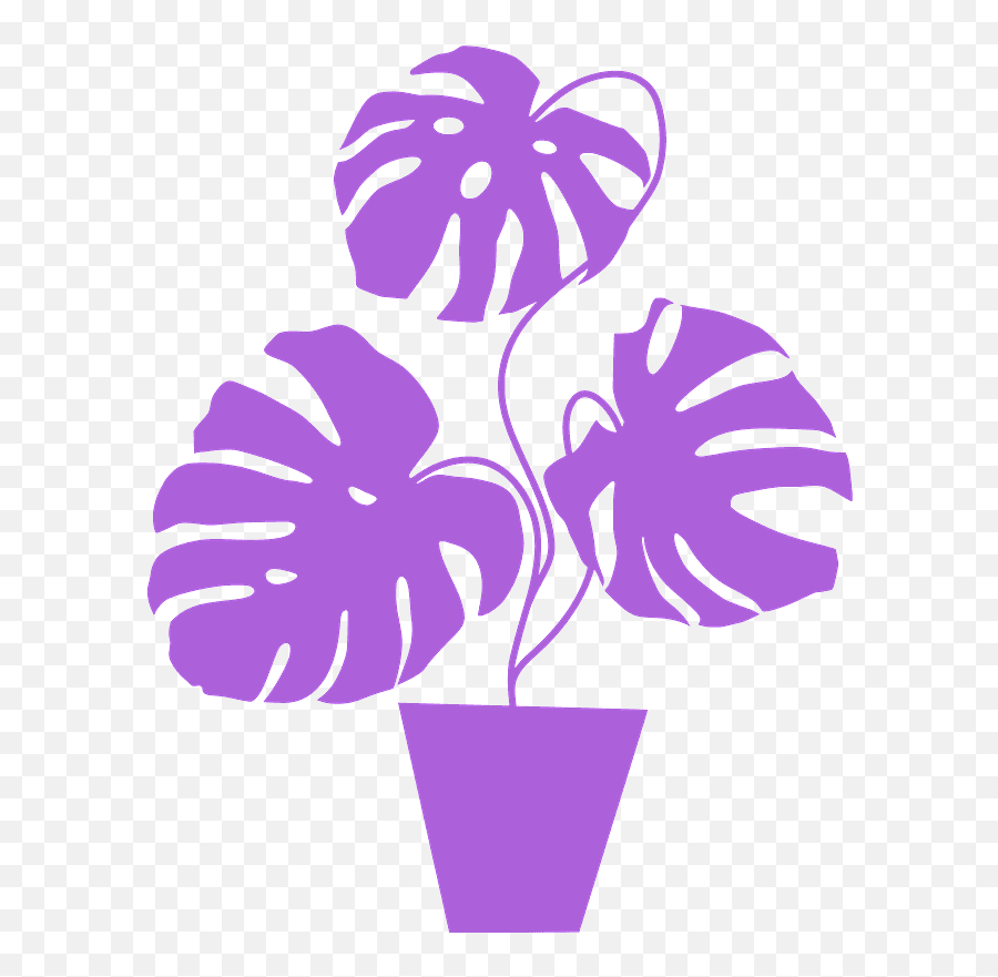 Potted Plant Silhouette - Free Vector Silhouettes Creazilla Potted Plant Clip Art Png,Plant Silhouette Png