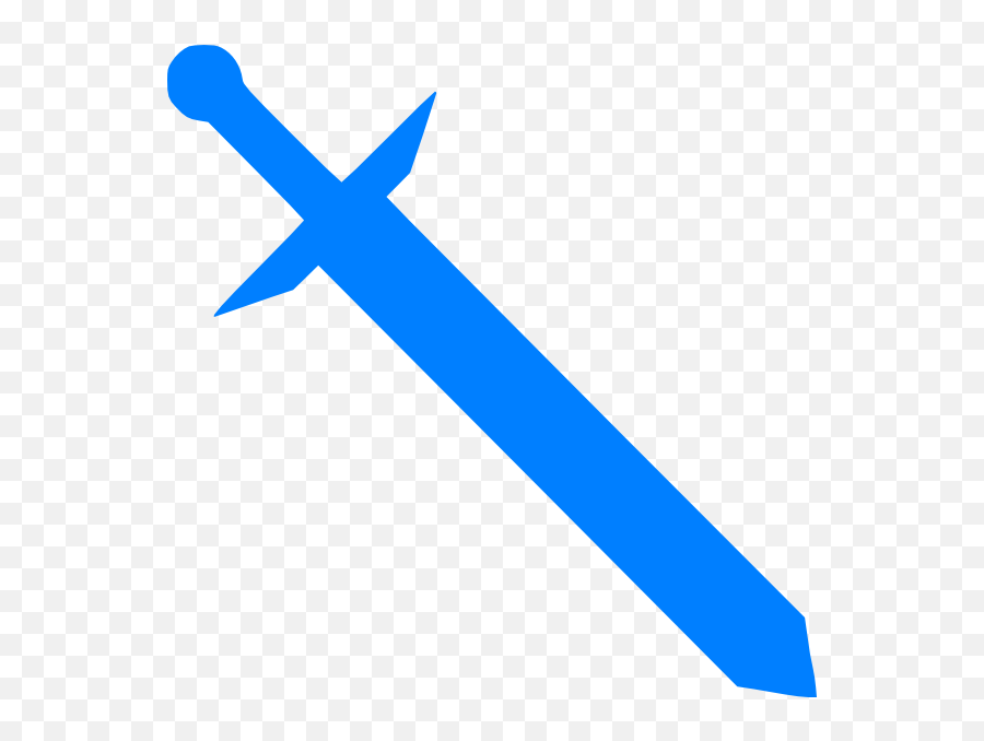 Sword Black And White Png Clipart - Full Size Clipart Blue Sword Icon Png,Sword Icon Png