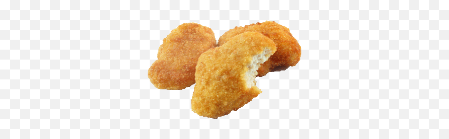 Transparent Chicken Nug - Aesthetic Chicken Nuggets Png,Chicken Nuggets Png