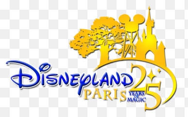 25 Years Magic Png Logo - Disneyland Paris Transparent