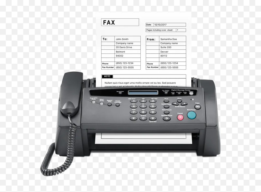 Como funciona el fax