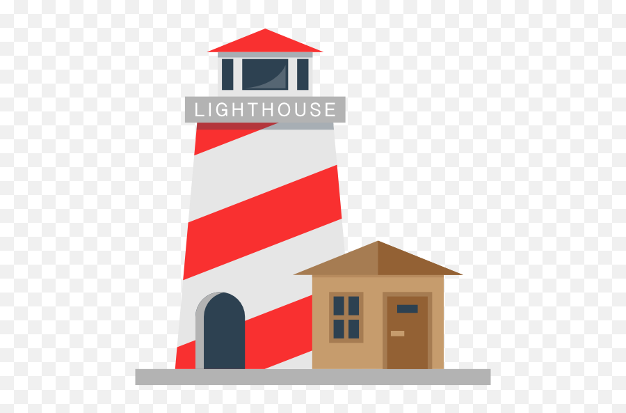 Buildings Tower Orientation Guide - Icon Png,Lighthouse Icon Png