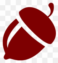 Maroon Nut Icon - Tree png