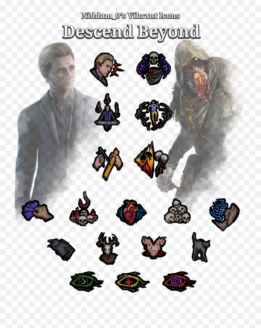 Wip Icon Pack - Descend Beyond Dbd Pack Png,Resident Evil Icon Pack