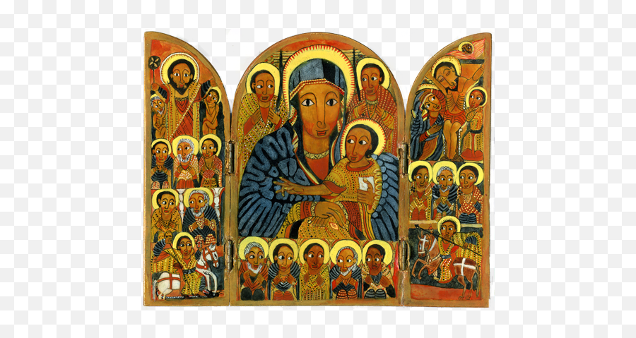 Ethiopian Orthodox Tewahedo Art - Google Search Ikon Ethiopian Orthodox Monk Png,Eastern Orthodox Resurrection Icon