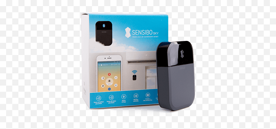 Sensibo Sky Smart Ac Controller With Google Home And Amazon Echo Control Ghafa Sustainability - Sensibo Sky Png,Amazon Echo Png