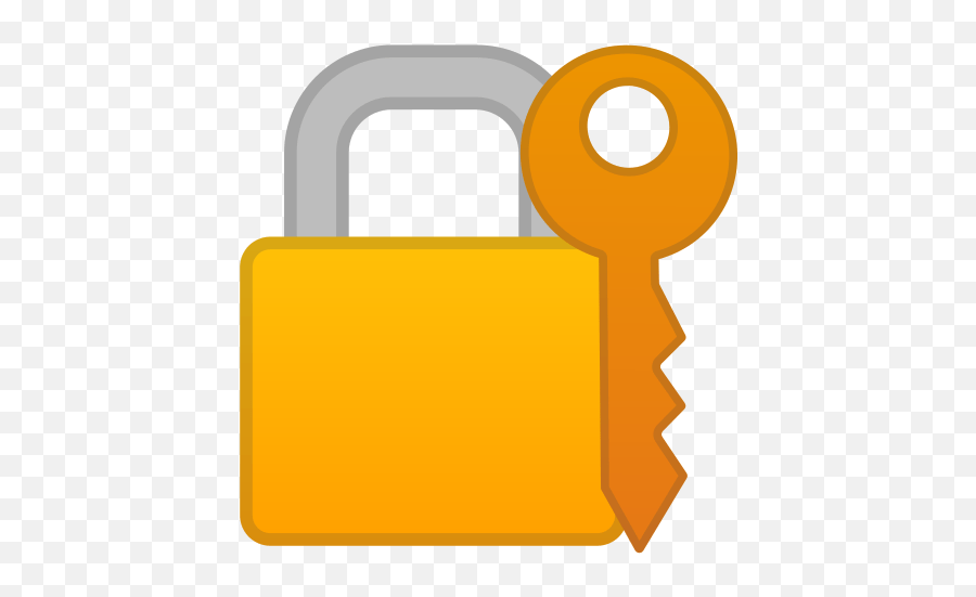 Locked With Key Emoji Meaning Pictures From A To Z - Lock Key Icon Png,Locked Out Icon