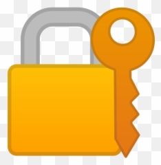 Locked With Key Emoji Meaning Pictures From A To Z - Icon Png