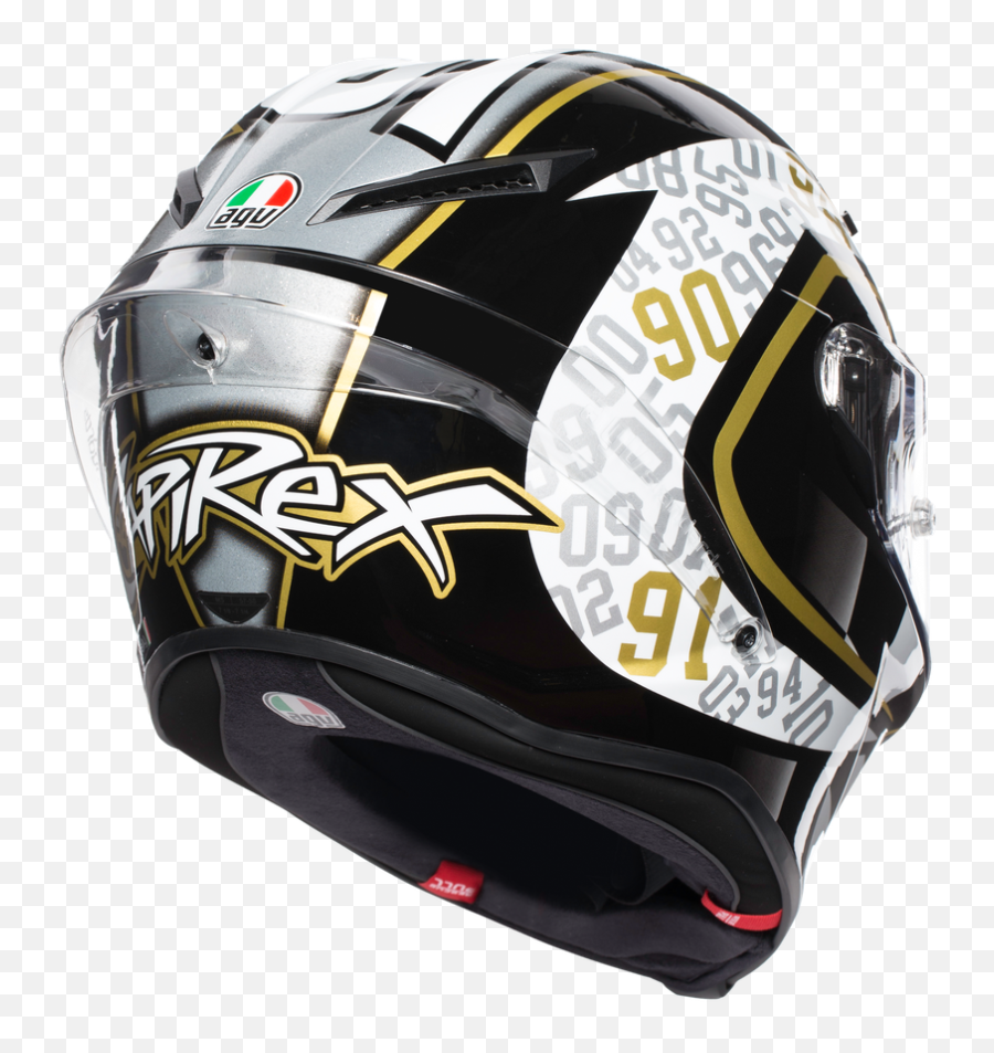 Agv Corsa R Replica Capirex Helmet U2013 Lsh Racing World - Integral Motorcycle Helmet In Agv Fiber Corsa R Replica Capi Png,Icon Airframe Claymore Helmet