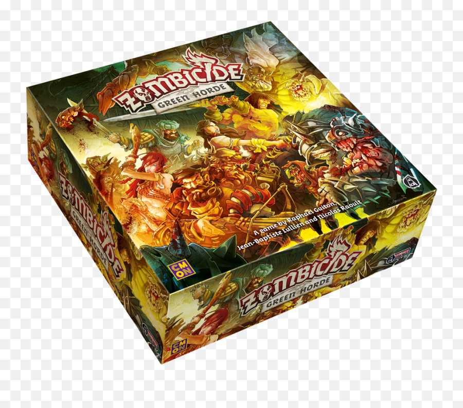 Zombicide - Green Horde C Mon Zombicide Green Horde Png,Horde Png