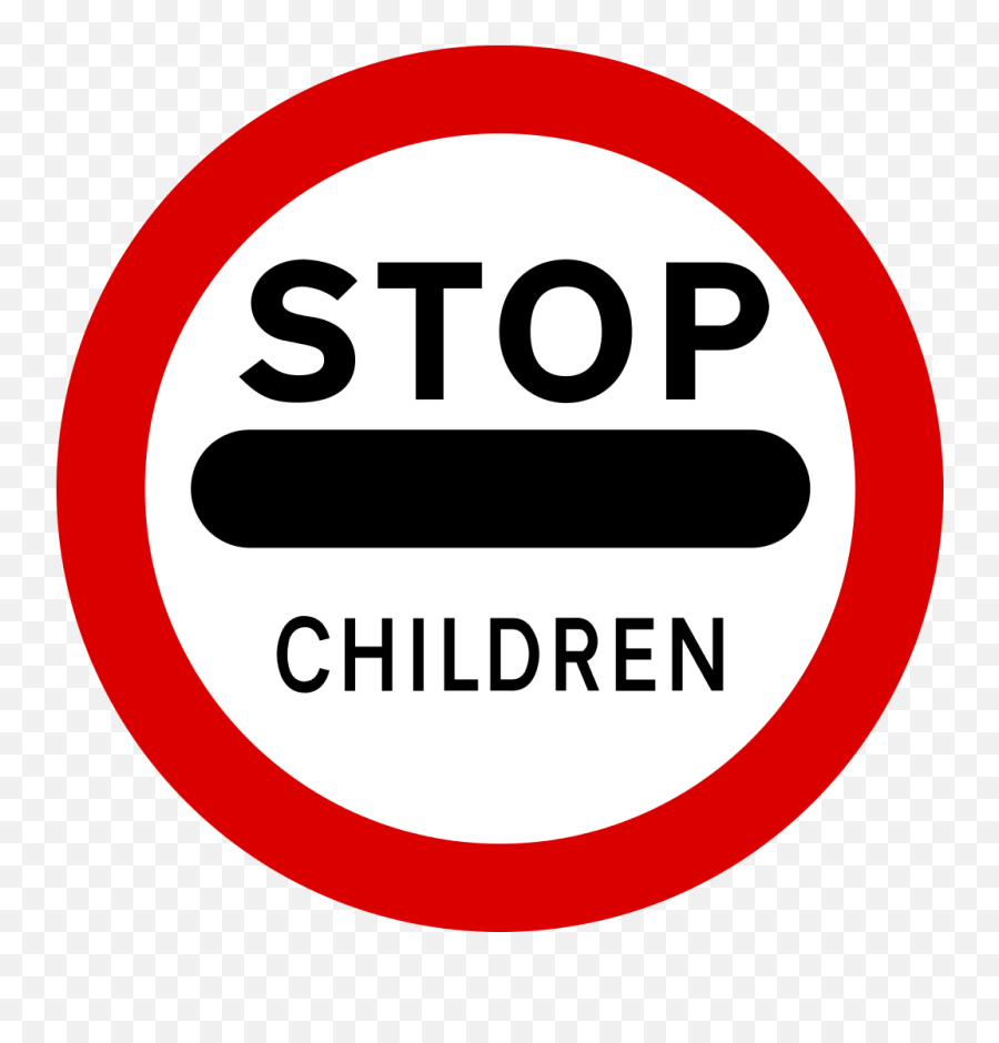 Cancel Sign - School Crossing Patrol Sign Hd Png Download Stop Children Crossing Sign,Cancel Sign Png