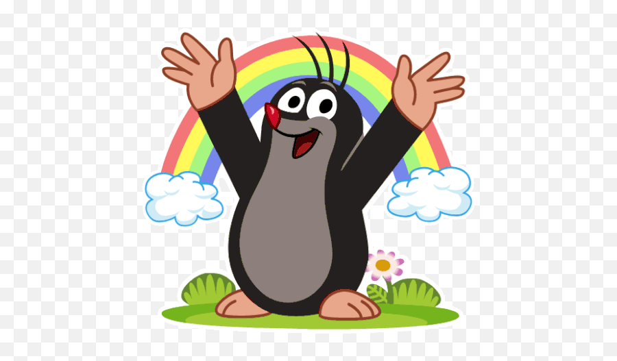 The Little Mole Sticker - The Little Mole Discover U0026 Share Mole Gif Png,Mole Icon