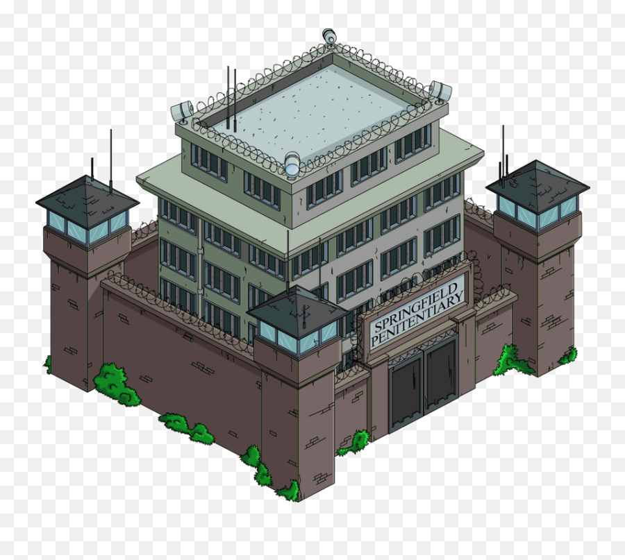 Tapped Out - Simpsons Tapped Out Png,Prison Png