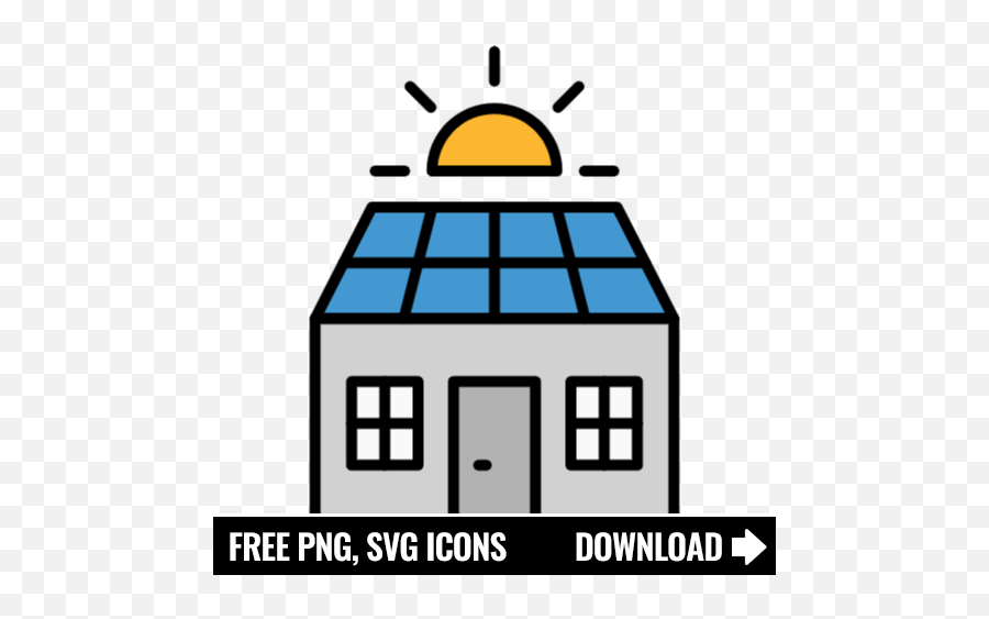Free Home Solar Panel Icon Symbol Png Svg Download - Icon Saved Messages Logo,Solar Icon Png