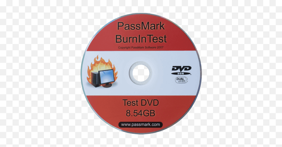 Optical Drive Test Media Cd Dvd And Blu - Ray Passmark Pc Png,Cd Drive Icon
