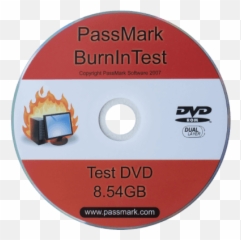 Optical Drive Test Media Cd Dvd And Blu - ray Passmark Pc png