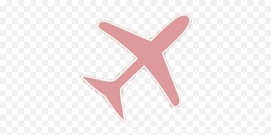 Airplane Pink Pinkairplane Freetoedit Sticker By Matchlesmm - Airliner Png,Instagram Airplane Icon