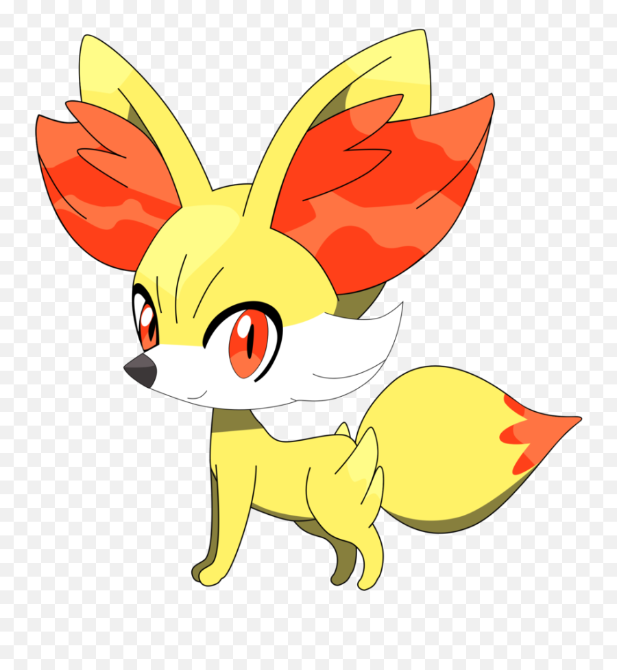 Clipart Amp Fennekin Clip Art Images - Yellow And Red Pokemon Png,Cute Pokemon Png