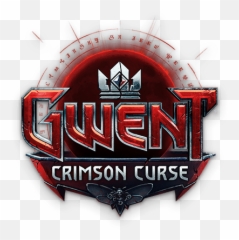 Gwent The Witcher Card Game - Gwent Crimson Curse Logo png