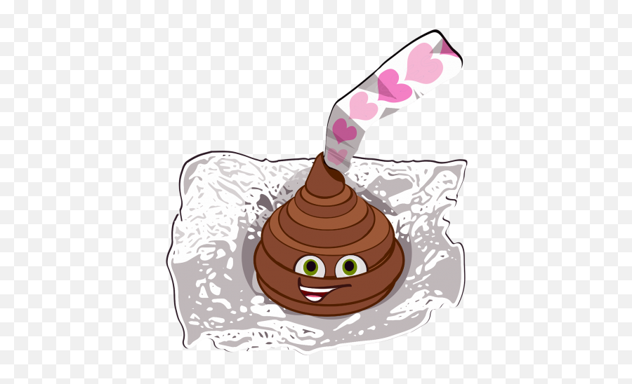 Poop Smiley Cartoon Character Public Domain Image - Freeimg Chocolate Clipart Cute Kisses Png,Turd Icon