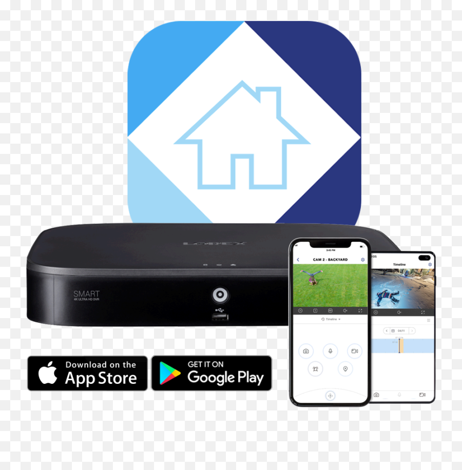 4k 8mp Hd Camera Home Security System - Lorex App Png,Xdoria Dash Icon