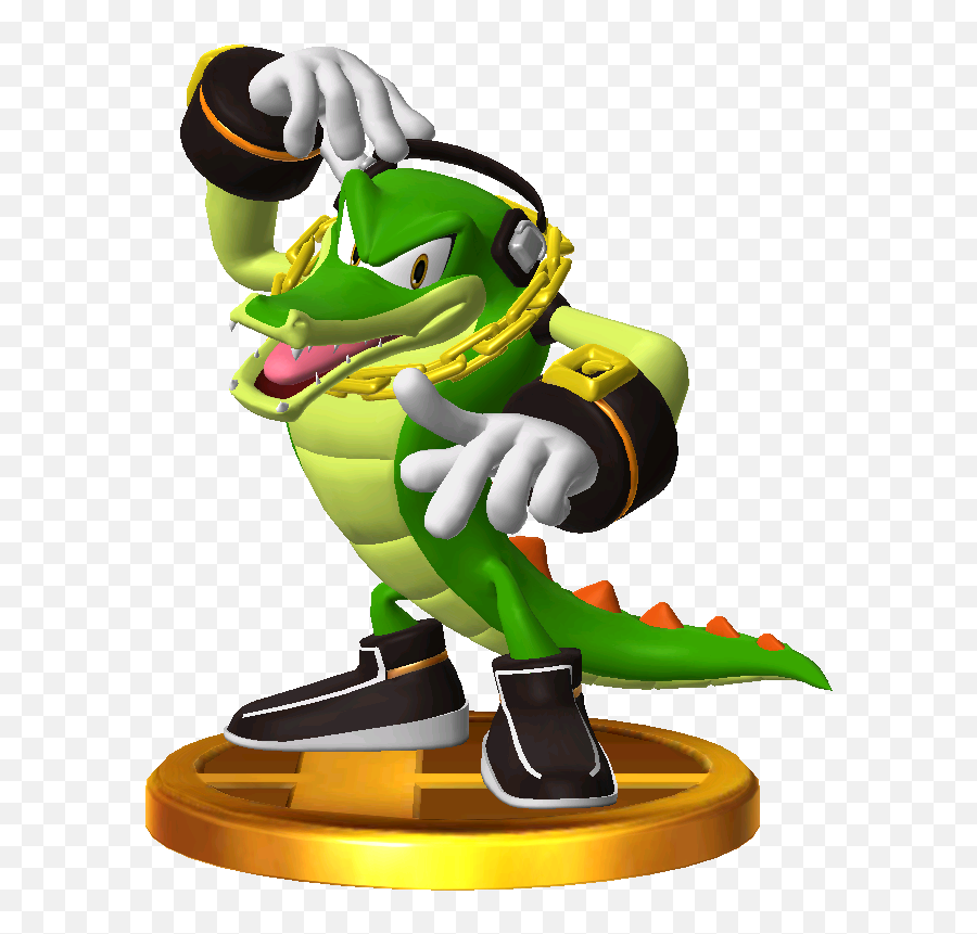 Vector The Crocodilehistory And Appearances Sonic News - Vector The Crocodile Super Smash Bros Png,Icon Overlord Resistance Gloves