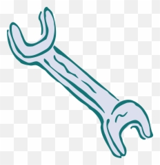 Spanners Clipart School - Wrench png