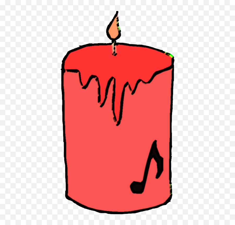 Download Melting Candle Clipart Simple - Png Candle Clip Art,Melting Png