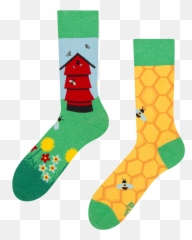 Good Mood Eco Friendly Socks Beehive - Beehive Good Mood Socks Adult Png,Beehive Png