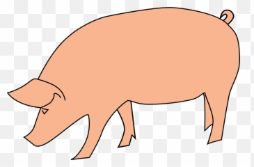 Download Pig Silhouette Png - Larawan Ng Baboy Clip Art