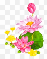 Download Friendship Flowers Vintage Diy Lotus - Png Clipart Lotus Cartoon,Lotus Png