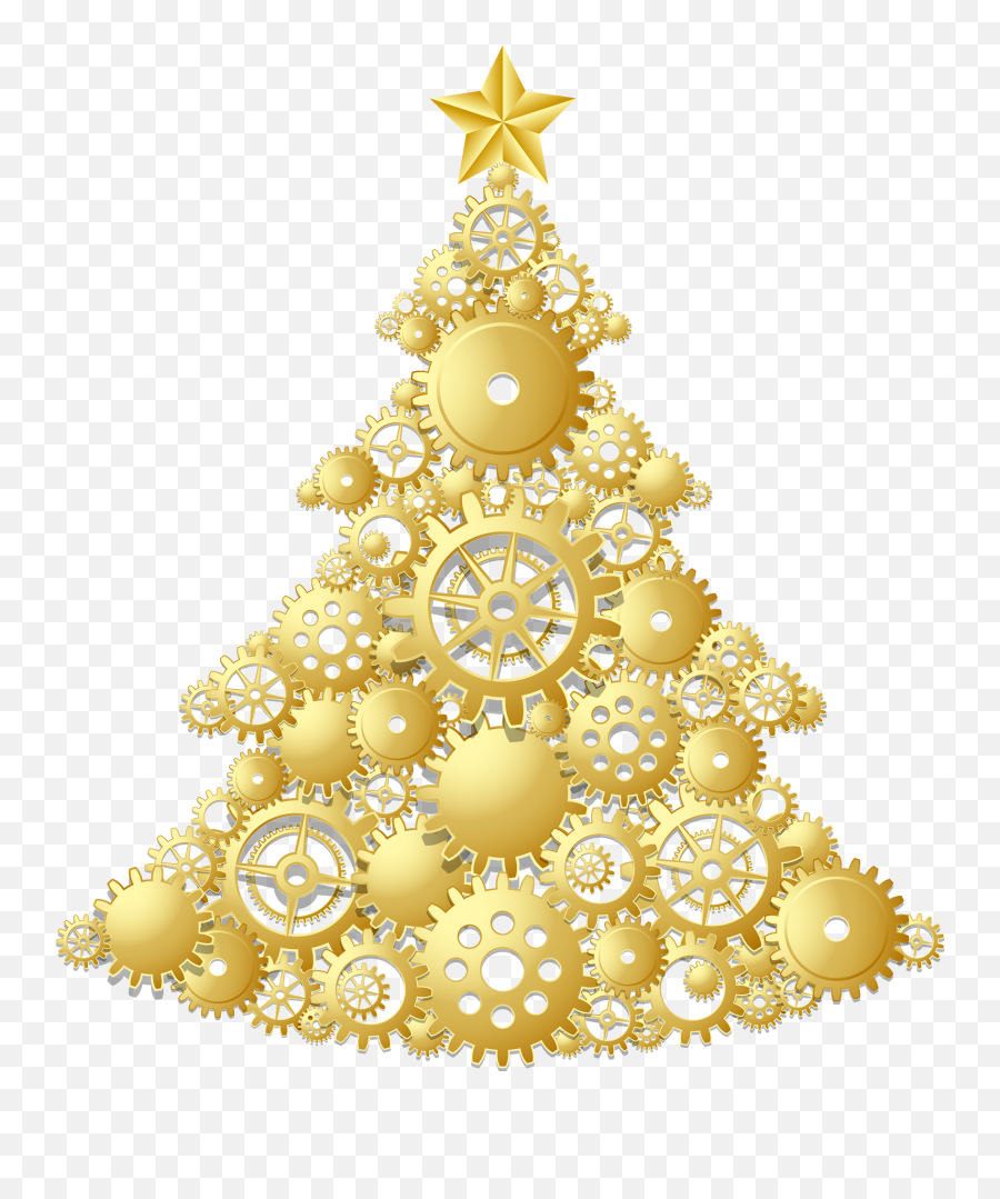 Christmas Tree Silhouette Png - Christmas Png Image Gold Christmas Tree Png Transparent,Christmas Tree Silhouette Png