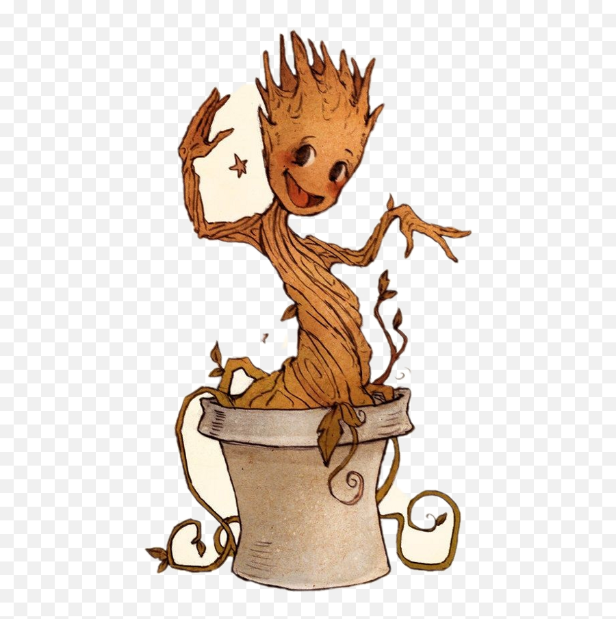 Groot Clipart - Full Size Clipart 1998833 Pinclipart Cartoon Png,Groot Png