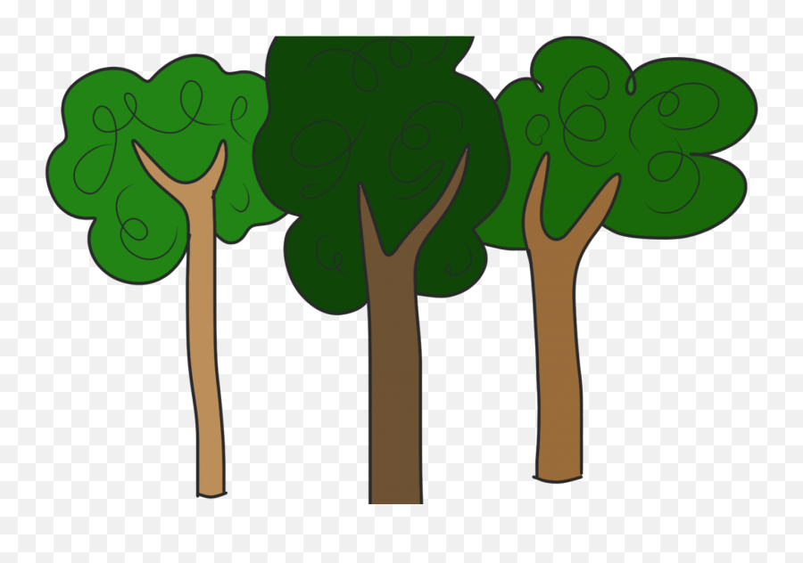 Trees Clipart - Trees Clipart Png,Forest Clipart Png