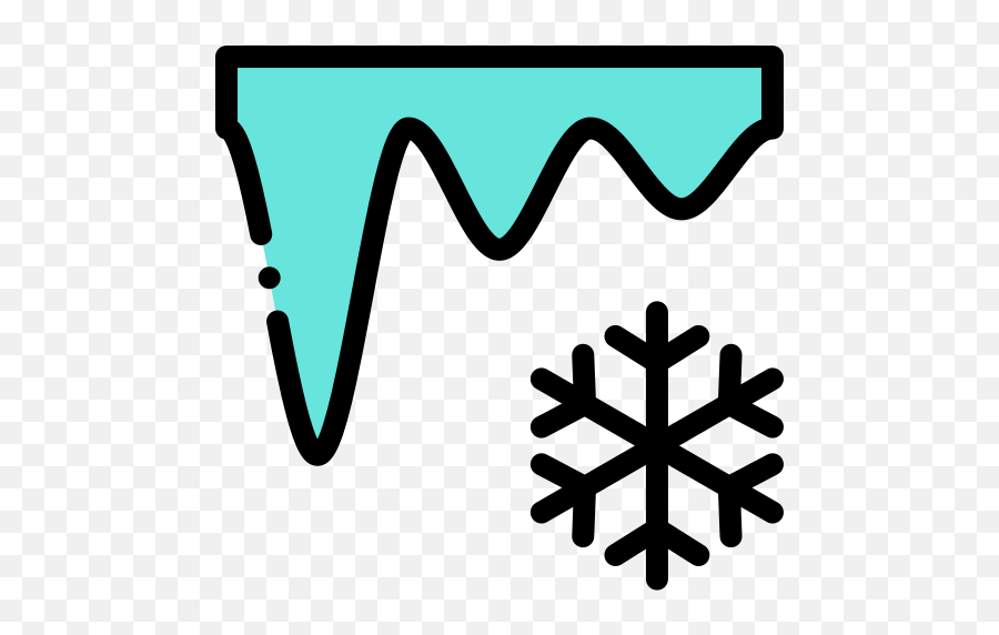Icicles - Free Nature Icons Snow Flake Icon Png,Icicles Png