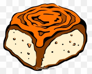 Cinnamon Bun Royalty Free Vector Clip Art Illustration - Clip Art Png,Cinnamon Roll Png