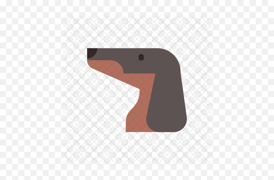 Dachshund Icon Of Flat Style - Number Png,Dachshund Png