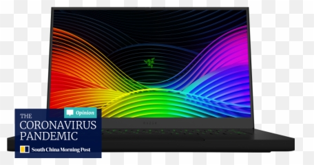 Razer Blade 15 Advanced Gaming Laptop - Bioluminescent Beach In The Day png