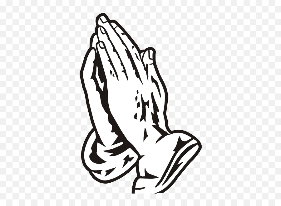 Praying Hands Png - Praying Hands Black And White Clipart Transparent Prayi...