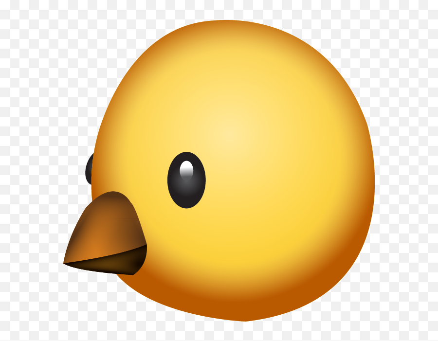 Download Baby Chick Emoji Image In Png - Baby Chick Emoji Png,Excited Face Png