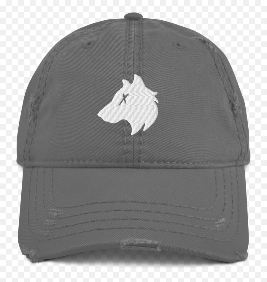 Distressed Wolf Logo Dad Hat U2014 P E R S I A G Png