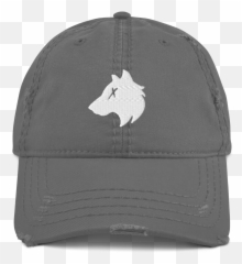 Distressed Wolf Logo Dad Hat U2014 P E R S I A G Png