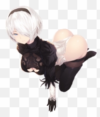 Cait Nier Automata Yorha No2 Type B Ass Cleavage Heels - Nier Automata 2b Transparent Background Png,Nier Automata Png