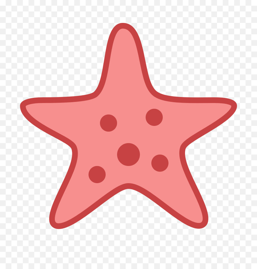 Star Fish Vector Png - Pink Starfish Png,Starfish Transparent Background