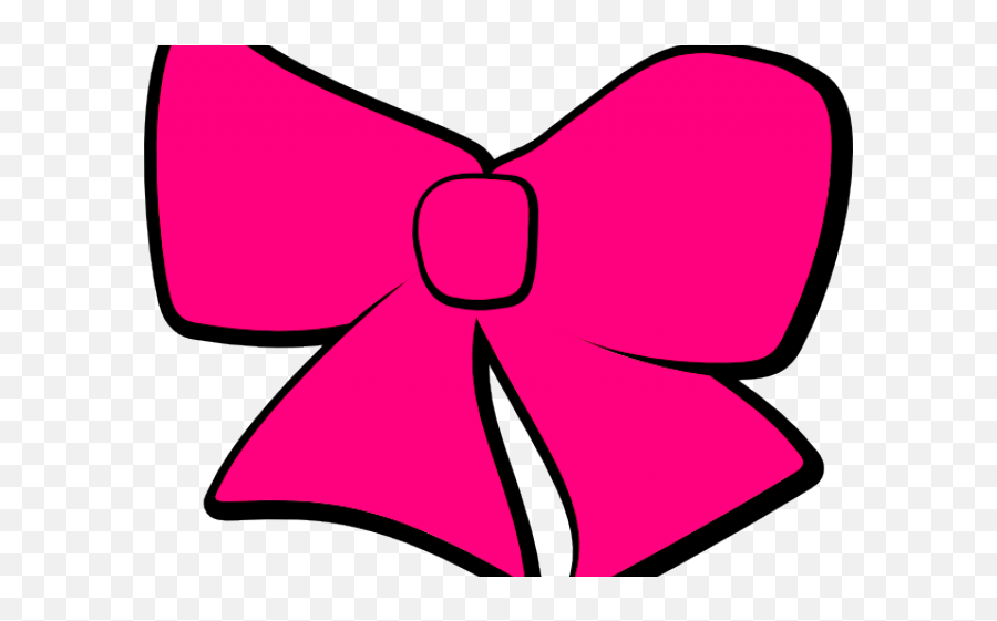 Pink Hair Clipart Cheer Bow - Ribbon For Girls Clipart Png,Bow Clipart Png