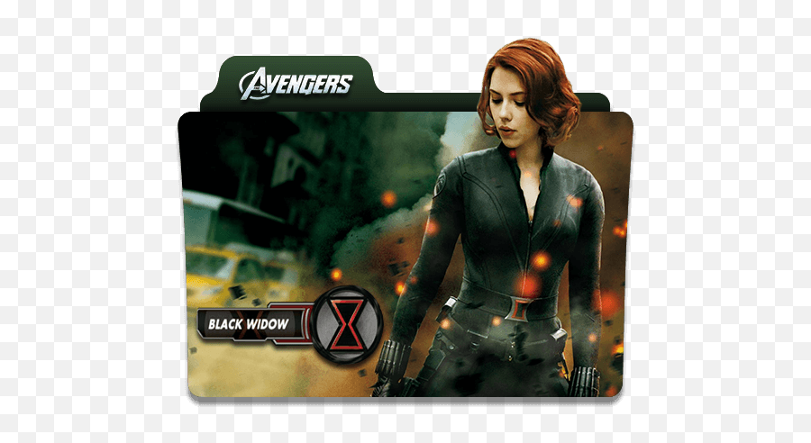 Black Widow 2020 Folder Icon - Black Widow Avengers Scene Png,Black Widow Transparent