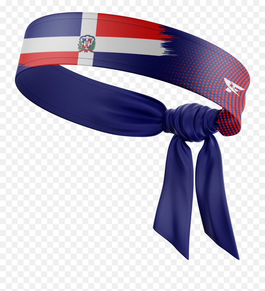Dominican Republic Headband - Dominican Republic Flag Png,Dominican Flag Png