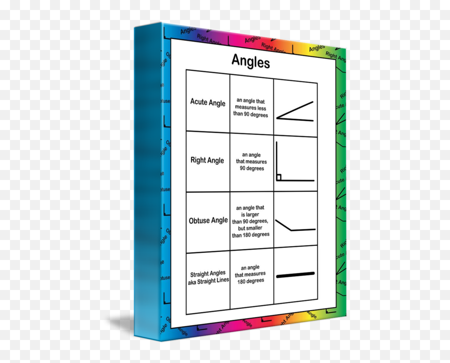 Angles Geometry Math Rainbow Background By Valerie Waters - Vertical Png,Rainbow Background Png