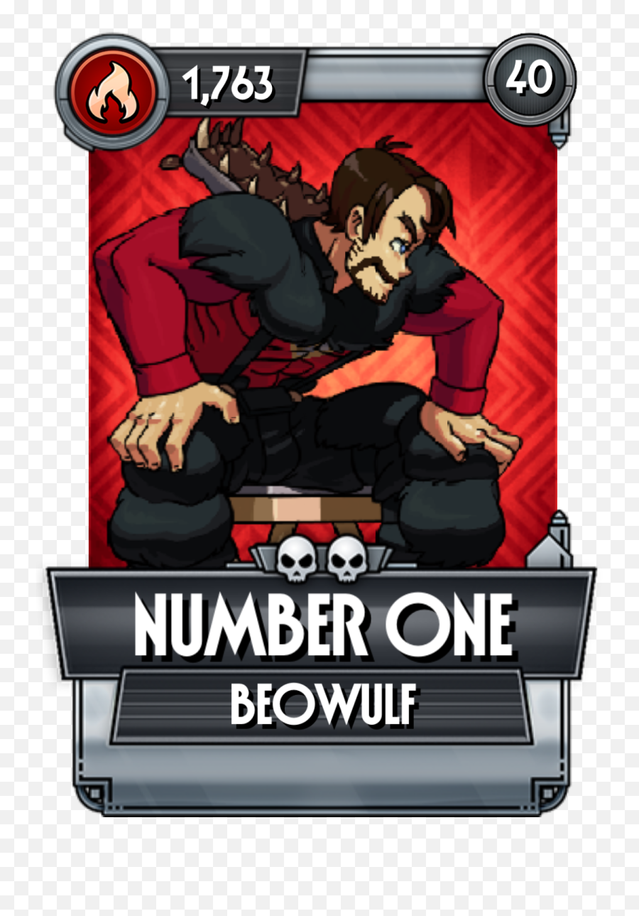 Number One - Skullgirls Beowulf Number One Png,Number One Png