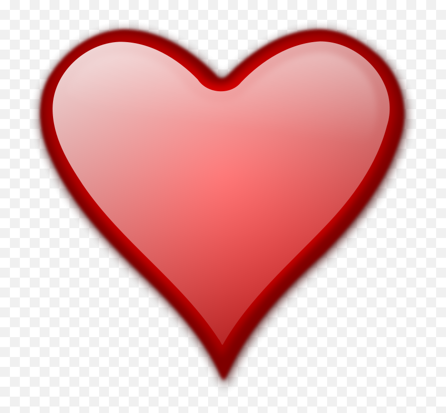 Heart Clip Art With Transparent - Heart Vector File Png,Transparent Background Heart